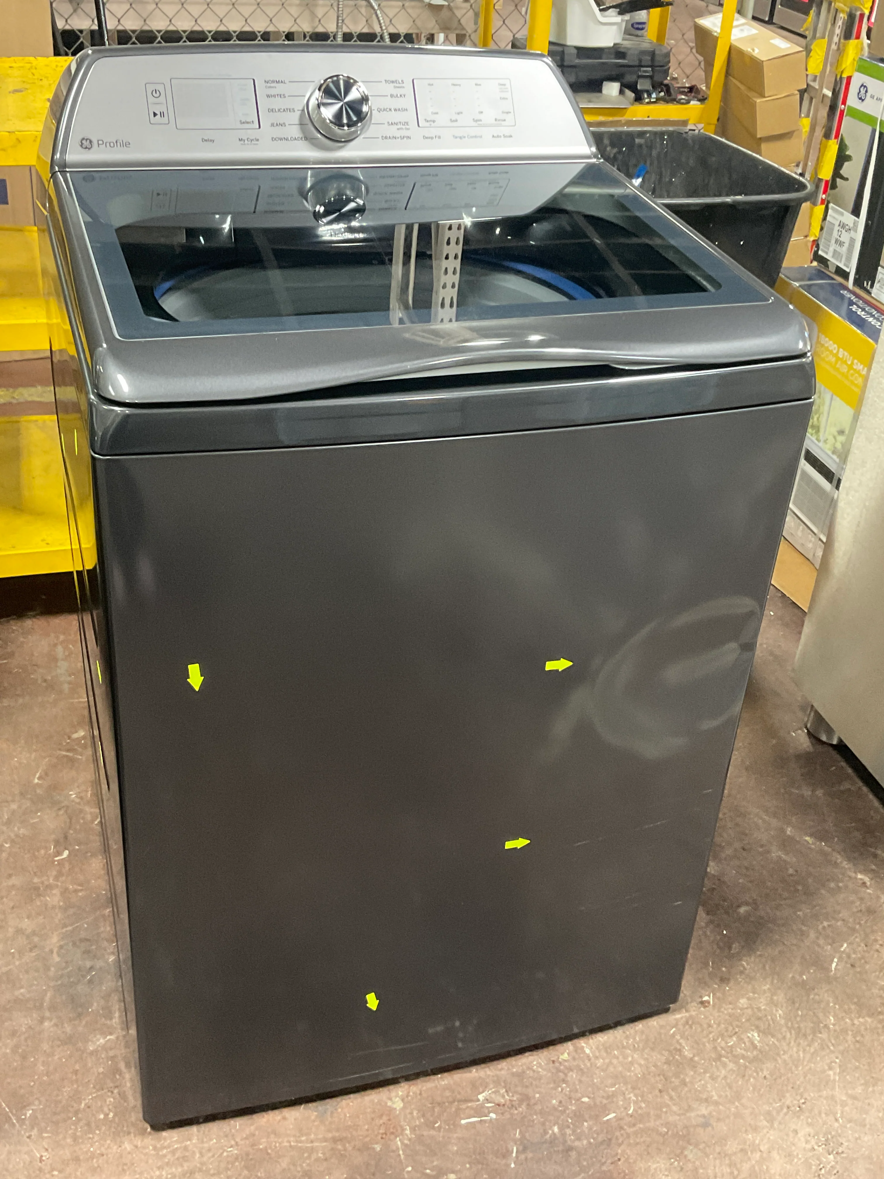 GE Profile™ ENERGY STAR® 4.9 cu. ft. Capacity Washer with Smarter Wash Technology and FlexDispense™ - Image 8