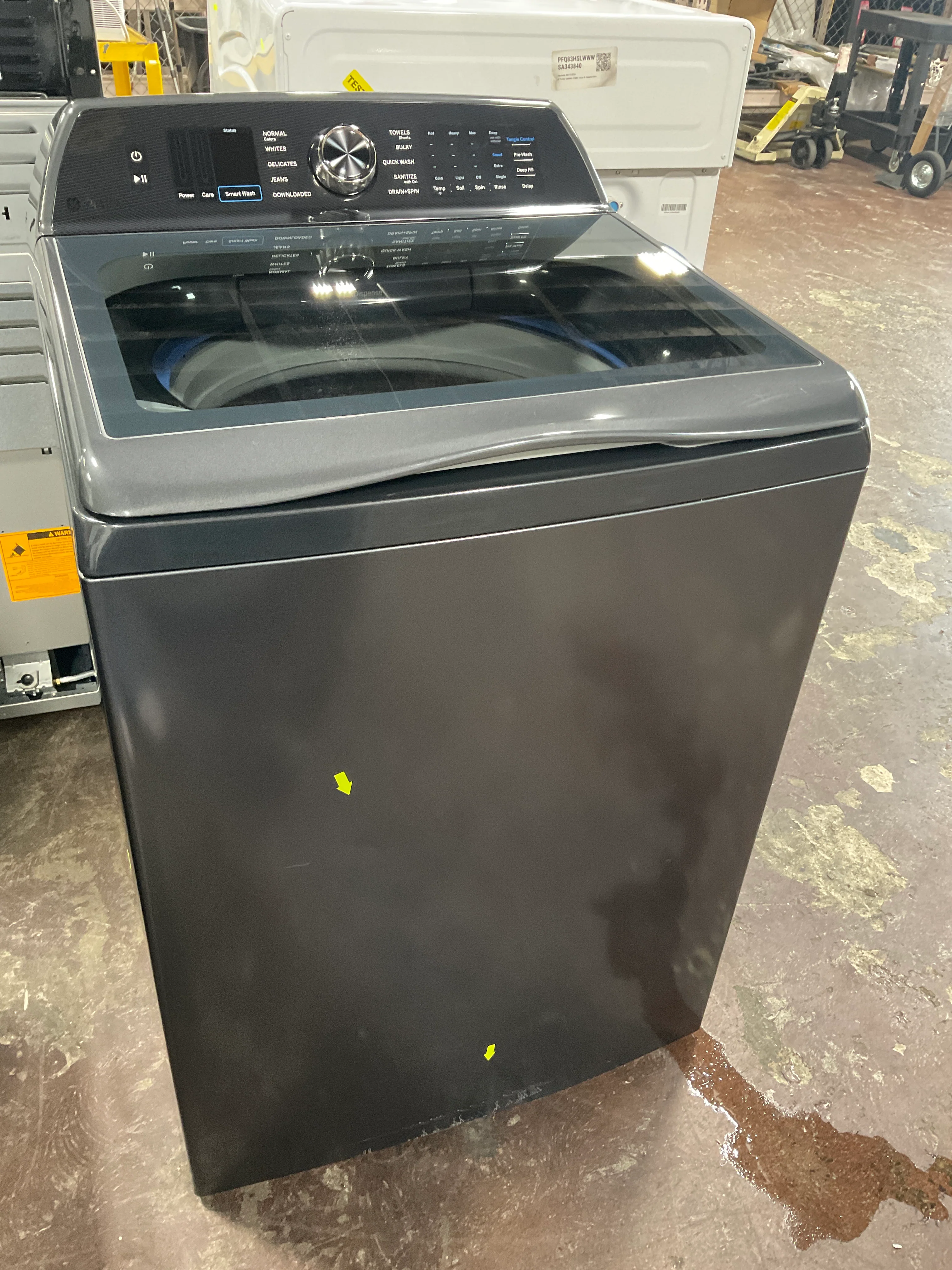 GE Profile™ ENERGY STAR® 5.4 cu. ft. Capacity Washer with Smarter Wash Technology and FlexDispense™ - Image 11