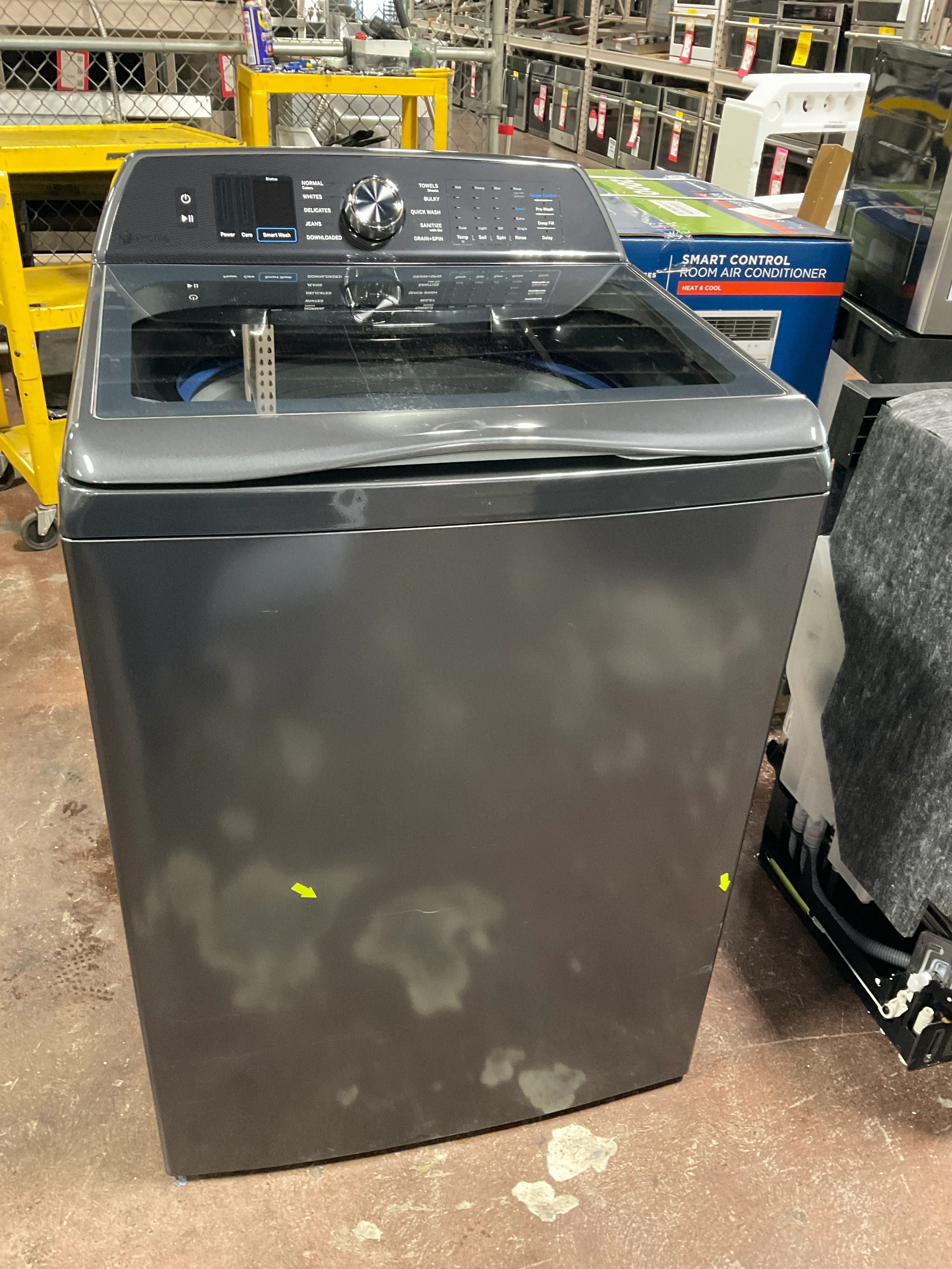 GE Profile™ ENERGY STAR® 5.3 cu. ft. Capacity Washer with Smarter Wash Technology and FlexDispense™ - Image 2