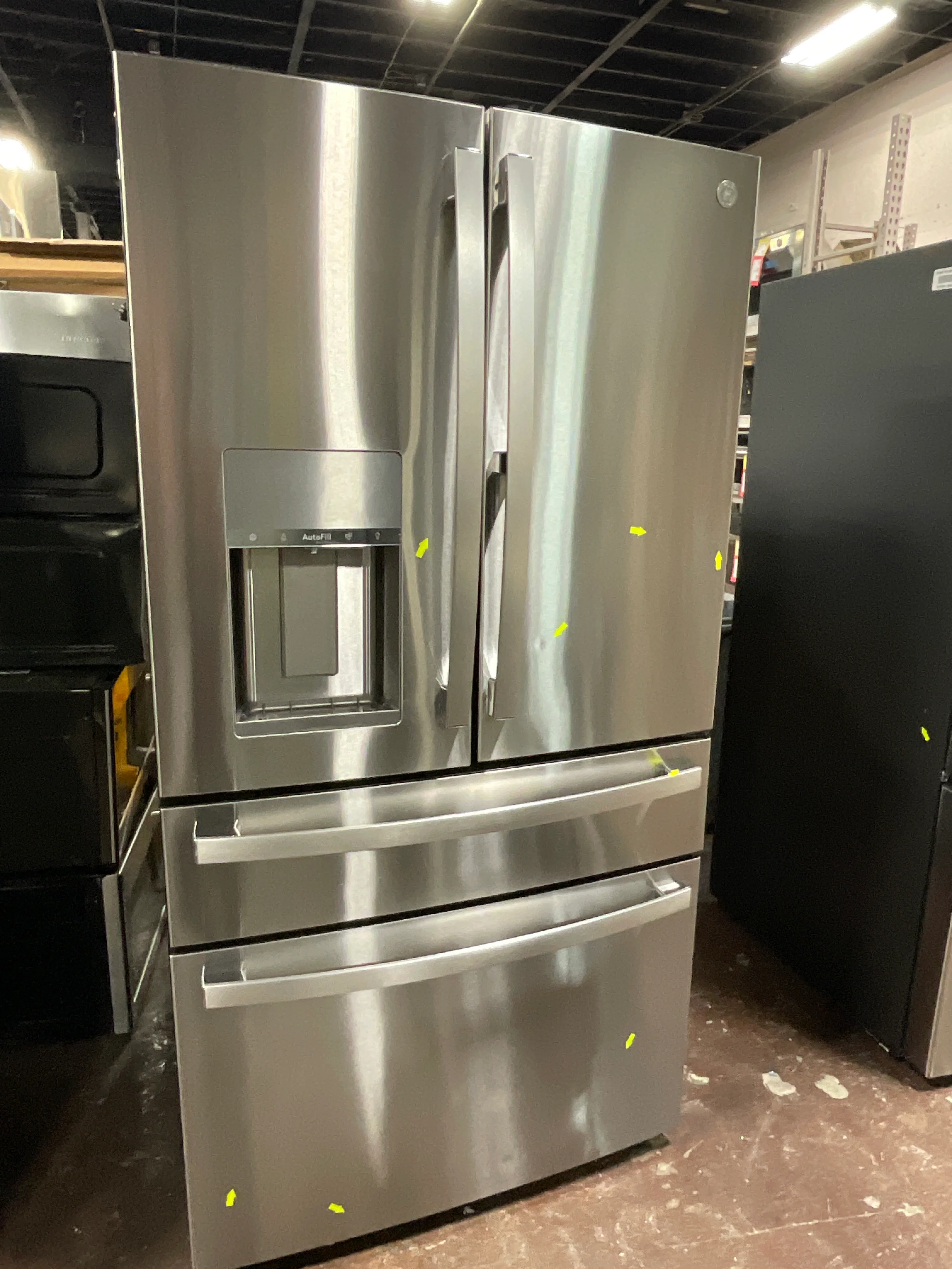 GE Profile™ ENERGY STAR® 27.9 Cu. Ft. Smart Fingerprint Resistant 4-Door French-Door Refrigerator with Door In Door - Image 4
