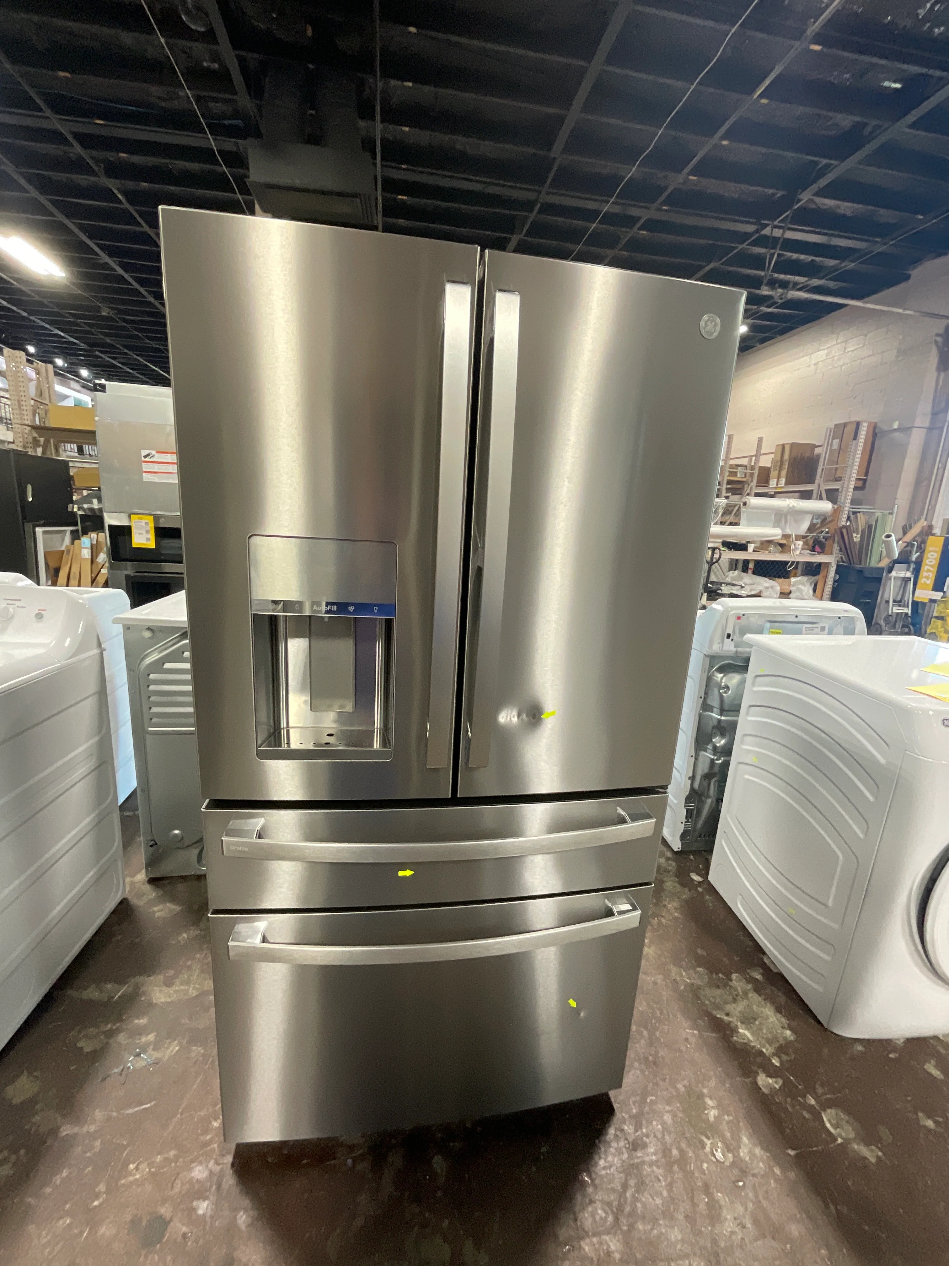 GE Profile™ ENERGY STAR® 27.9 Cu. Ft. Smart Fingerprint Resistant 4-Door French-Door Refrigerator with Door In Door - Image 6