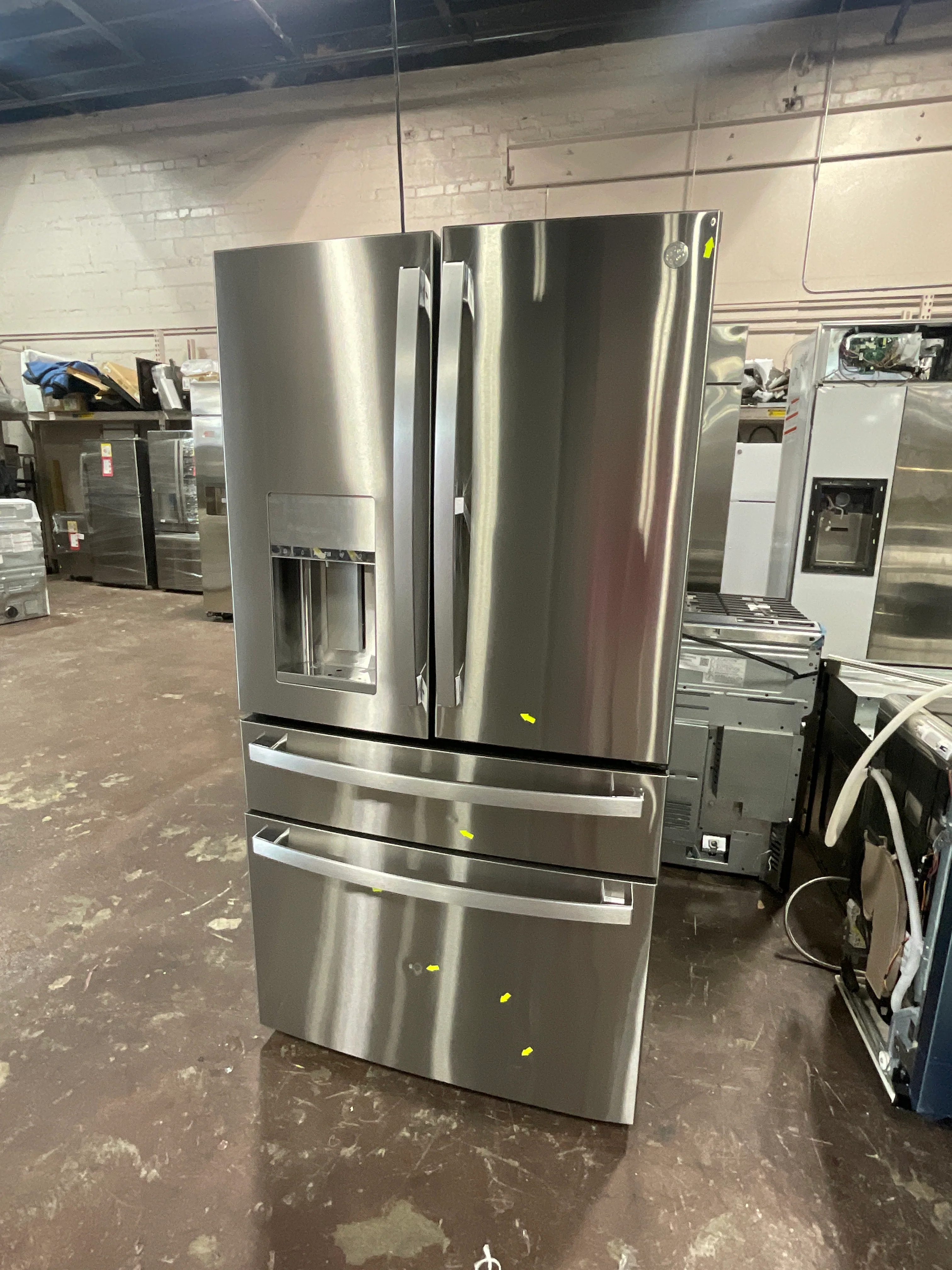 GE Profile™ ENERGY STAR® 27.9 Cu. Ft. Smart Fingerprint Resistant 4-Door French-Door Refrigerator with Door In Door - Image 8