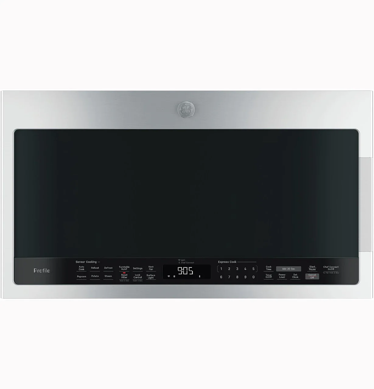 GE Profile™ 2.1 Cu. Ft. Over-the-Range Sensor Microwave Oven - Image 2