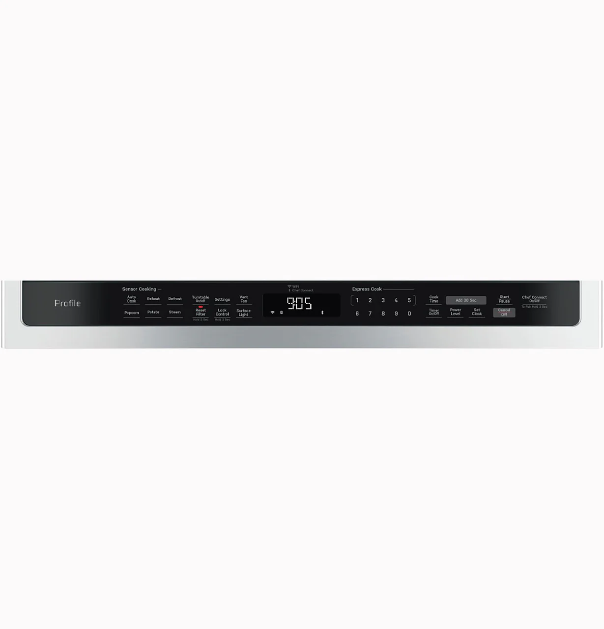 GE Profile™ 2.1 Cu. Ft. Over-the-Range Sensor Microwave Oven - Image 3