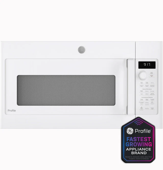 GE Profile™ 1.7 Cu. Ft. Convection Over-the-Range Microwave Oven