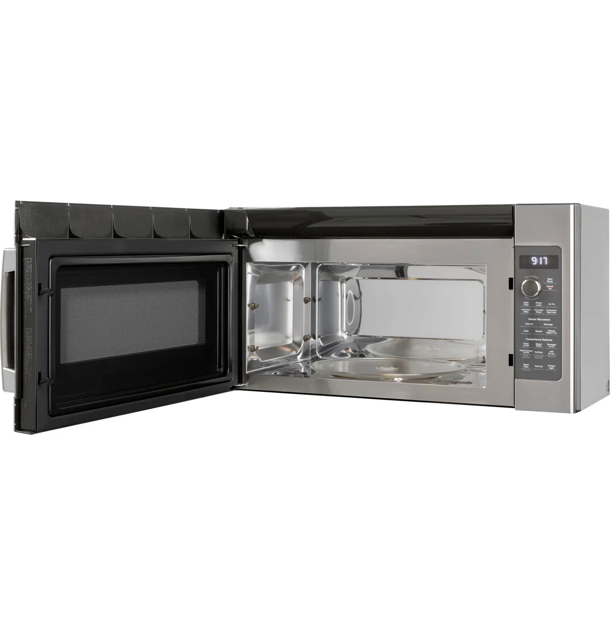 GE Profile™ 1.7 Cu. Ft. Convection Over-the-Range Microwave Oven - Image 3