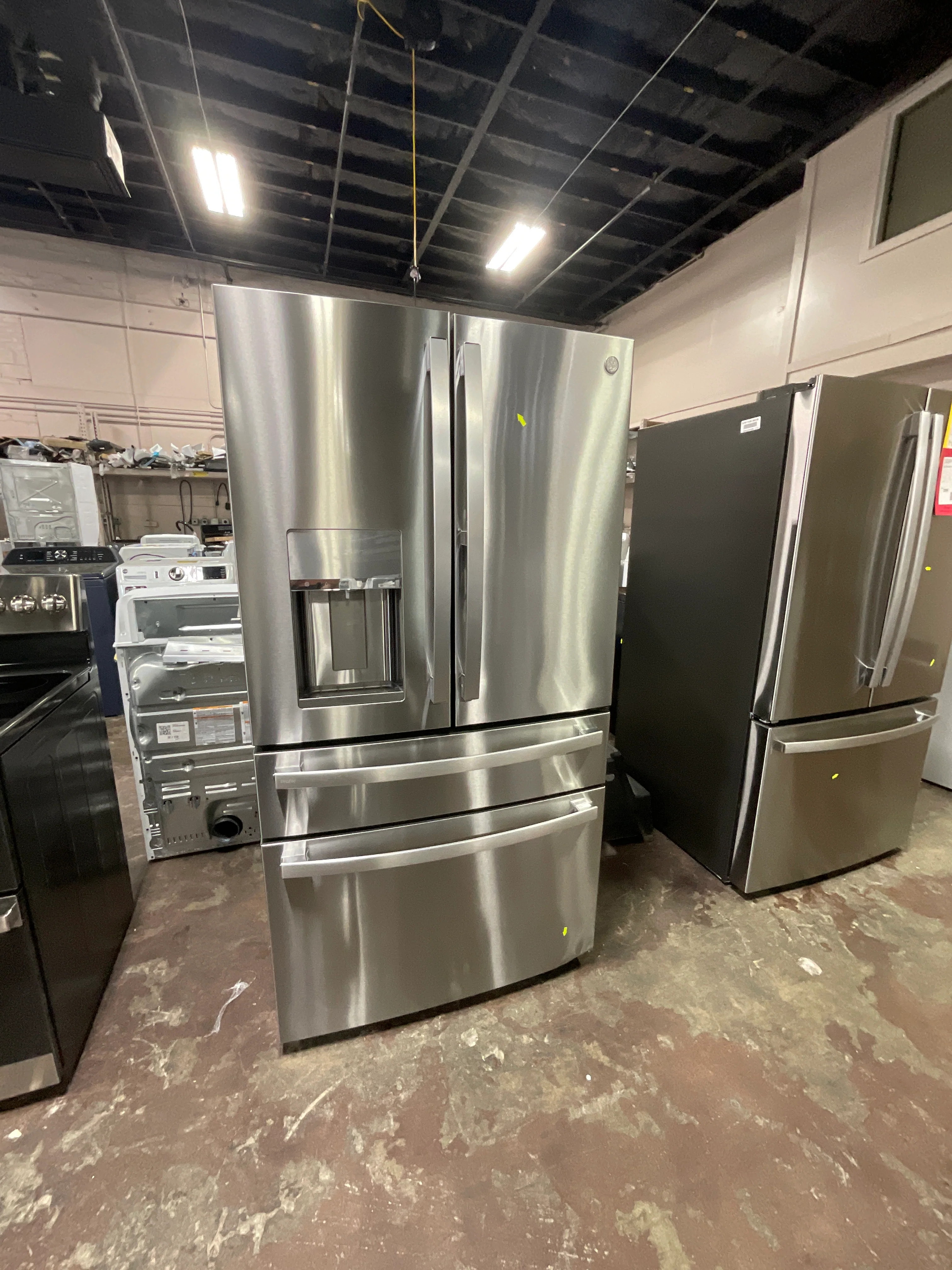 GE Profile™ 22.4 Cu. Ft. Smart Counter-Depth Fingerprint Resistant 4-Door French-Door Refrigerator with Door In Door - Image 11