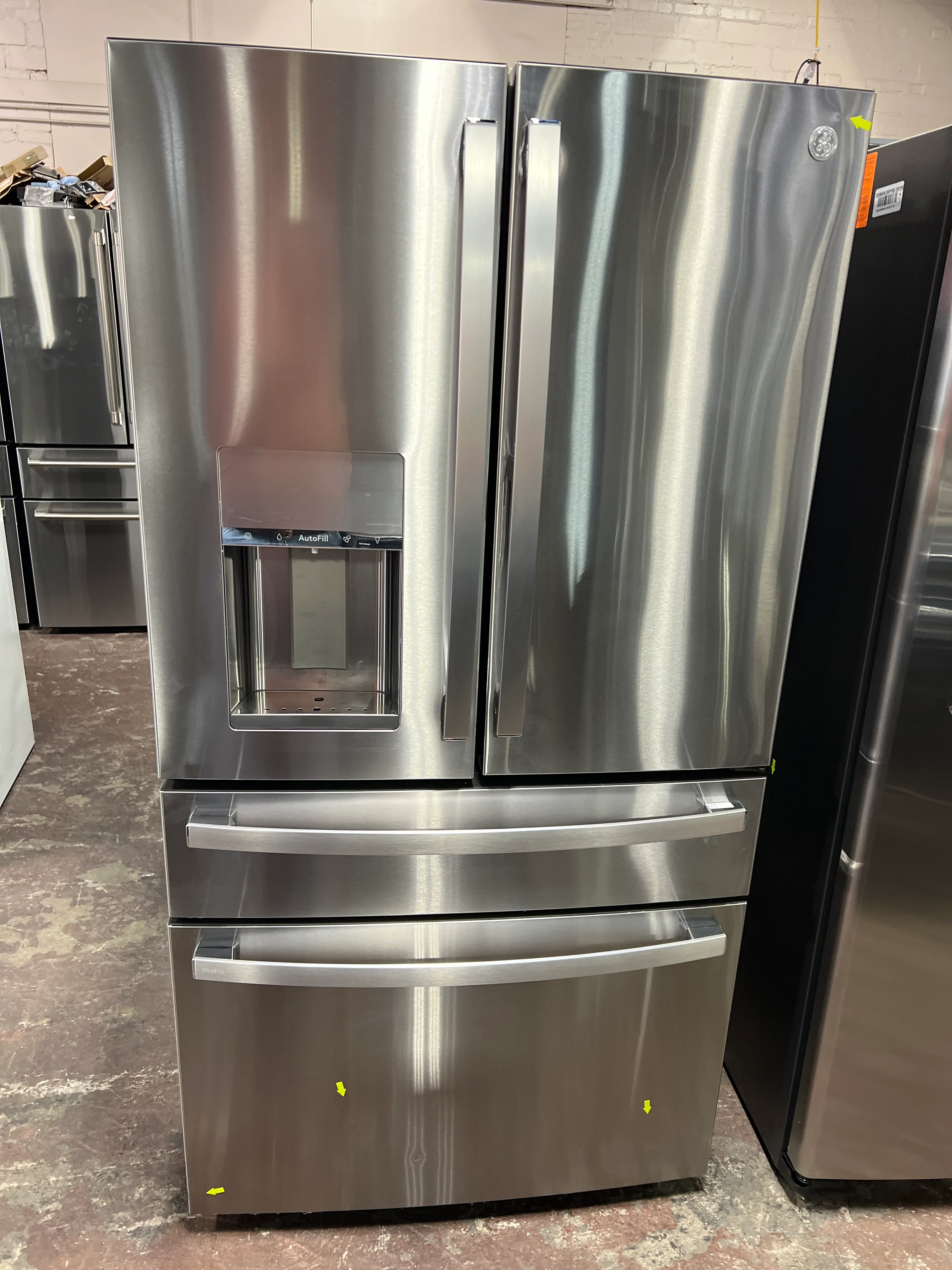 GE Profile™ 22.4 Cu. Ft. Smart Counter-Depth Fingerprint Resistant 4-Door French-Door Refrigerator with Door In Door - Image 13