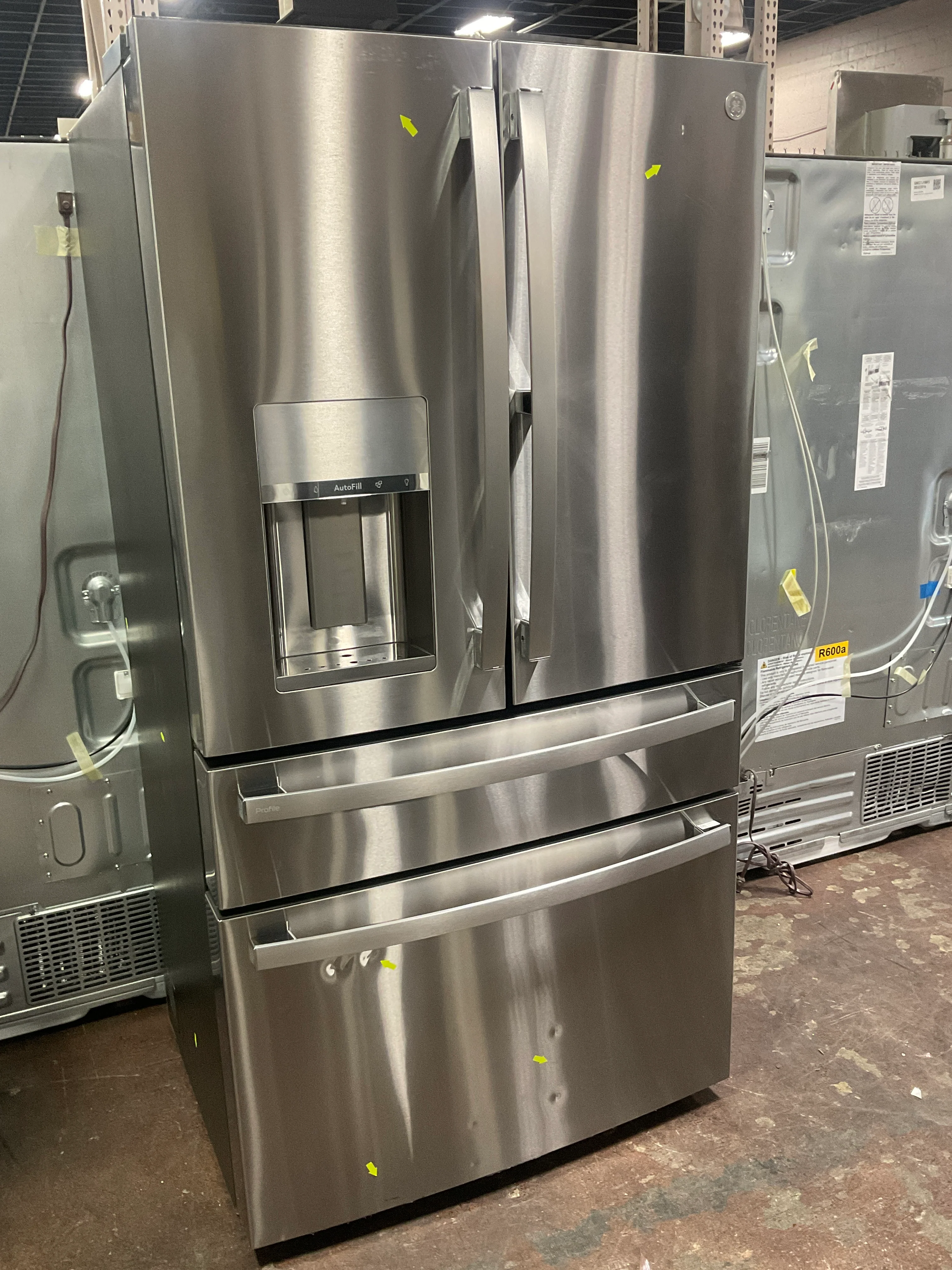 GE Profile™ 22.4 Cu. Ft. Smart Counter-Depth Fingerprint Resistant 4-Door French-Door Refrigerator with Door In Door - Image 15
