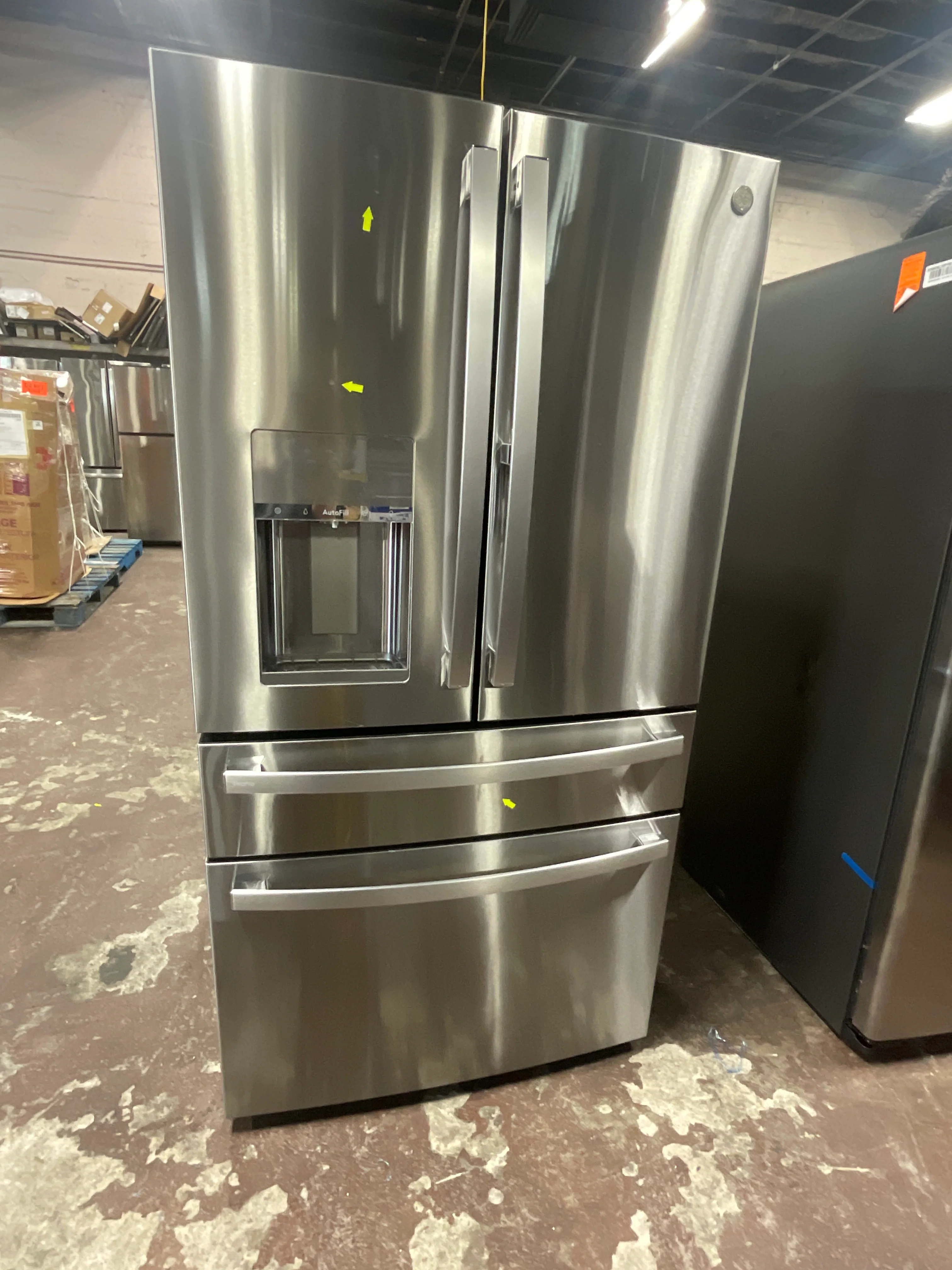 GE Profile™ 22.4 Cu. Ft. Smart Counter-Depth Fingerprint Resistant 4-Door French-Door Refrigerator with Door In Door - Image 6