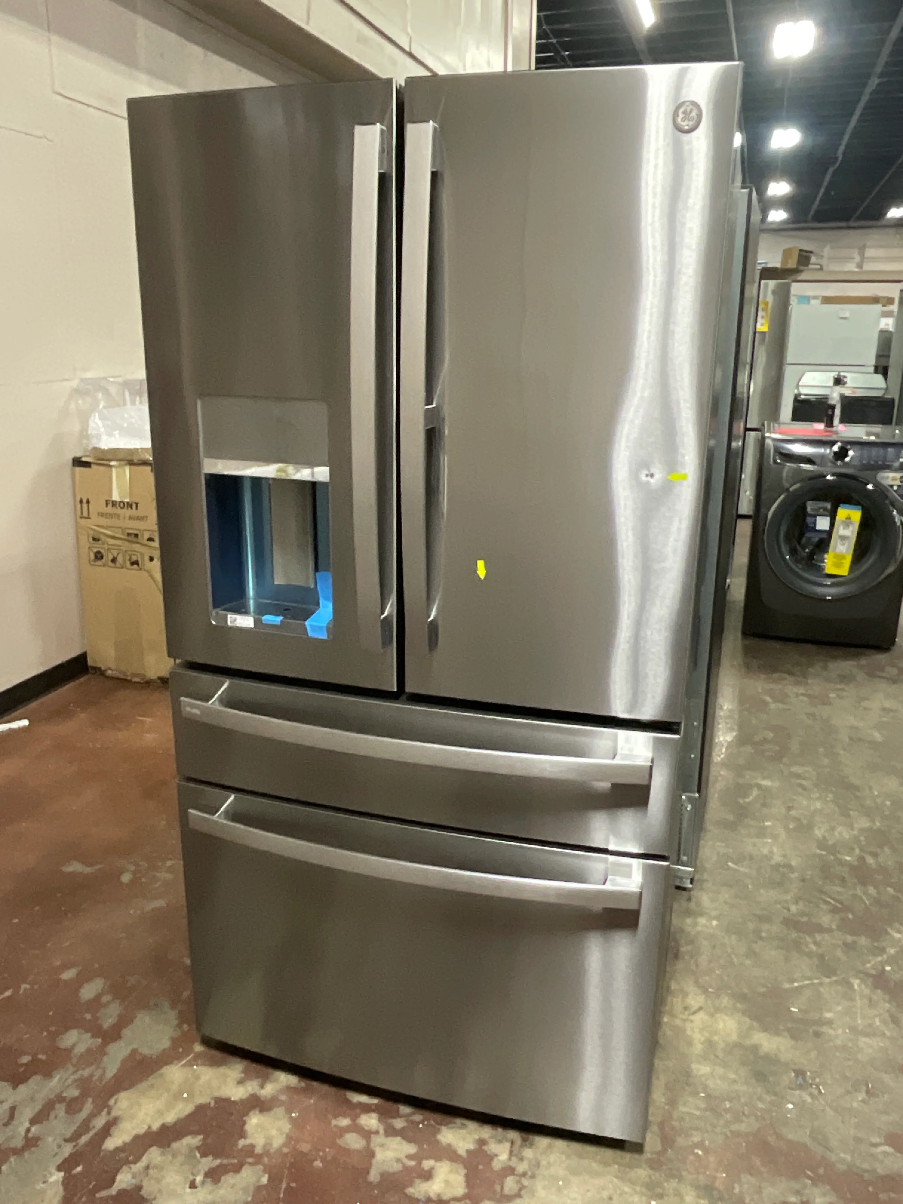 GE Profile™ 22.4 Cu. Ft. Smart Counter-Depth Fingerprint Resistant 4-Door French-Door Refrigerator with Door In Door - Image 7
