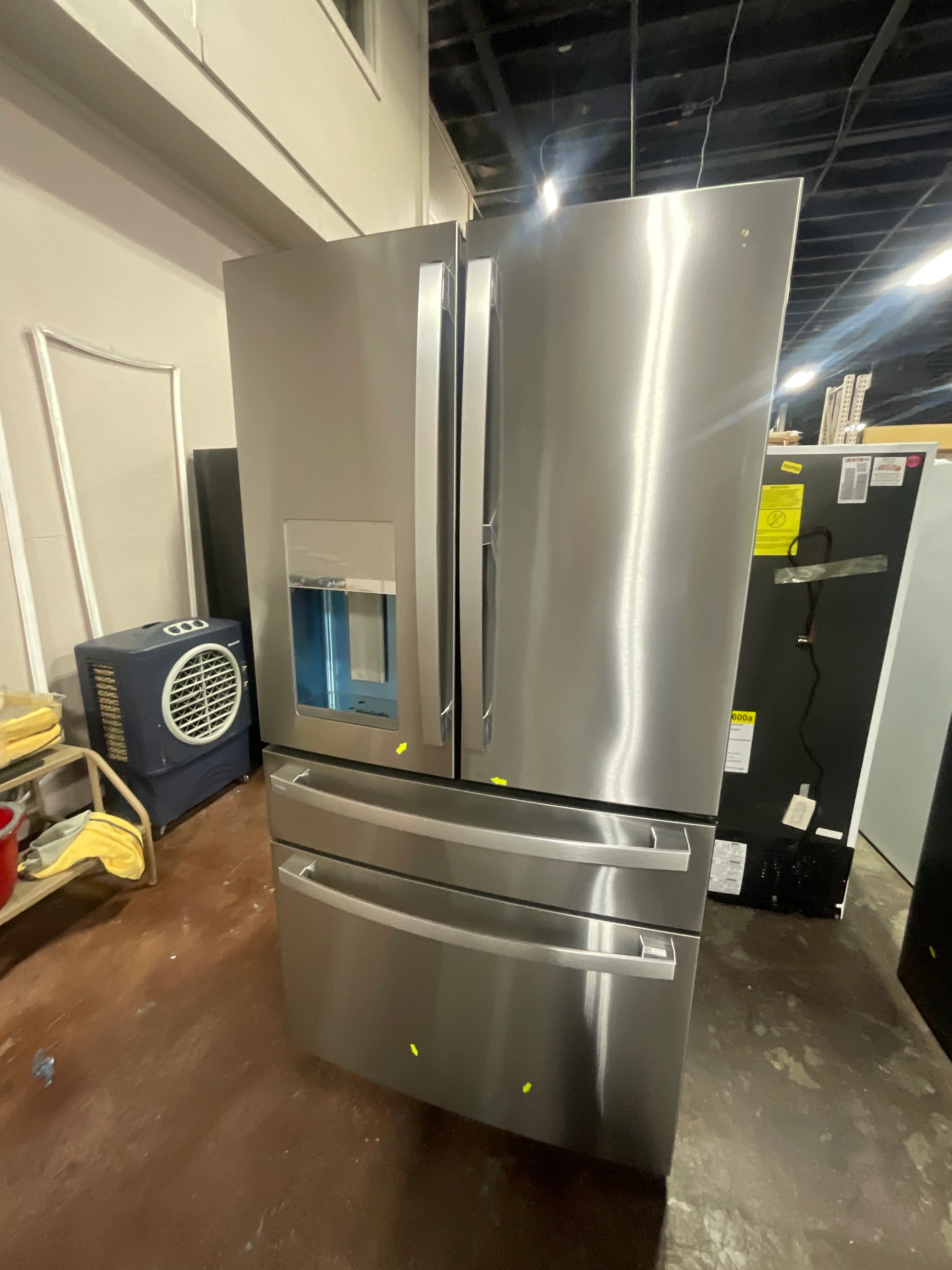 GE Profile™ 22.4 Cu. Ft. Smart Counter-Depth Fingerprint Resistant 4-Door French-Door Refrigerator with Door In Door - Image 8