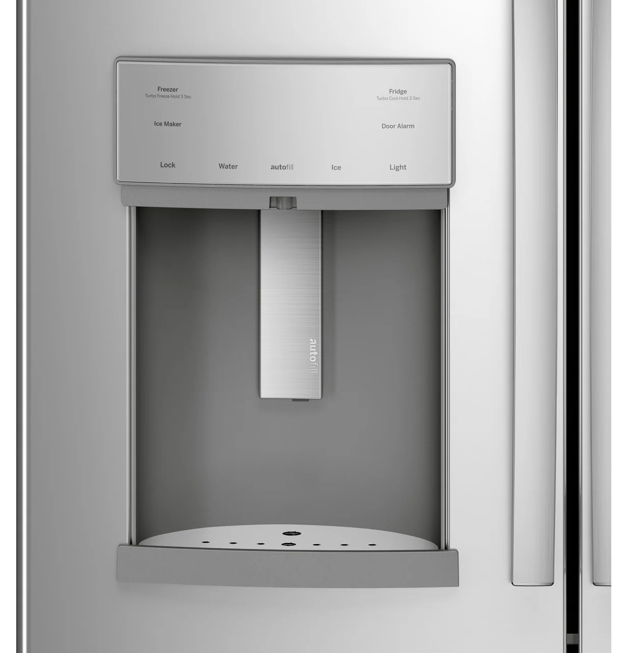 GE Profile™ Series 22.1 Cu. Ft. Counter-Depth Fingerprint Resistant French-Door Refrigerator with Door In Door and Hands-Free AutoFill - Image 3