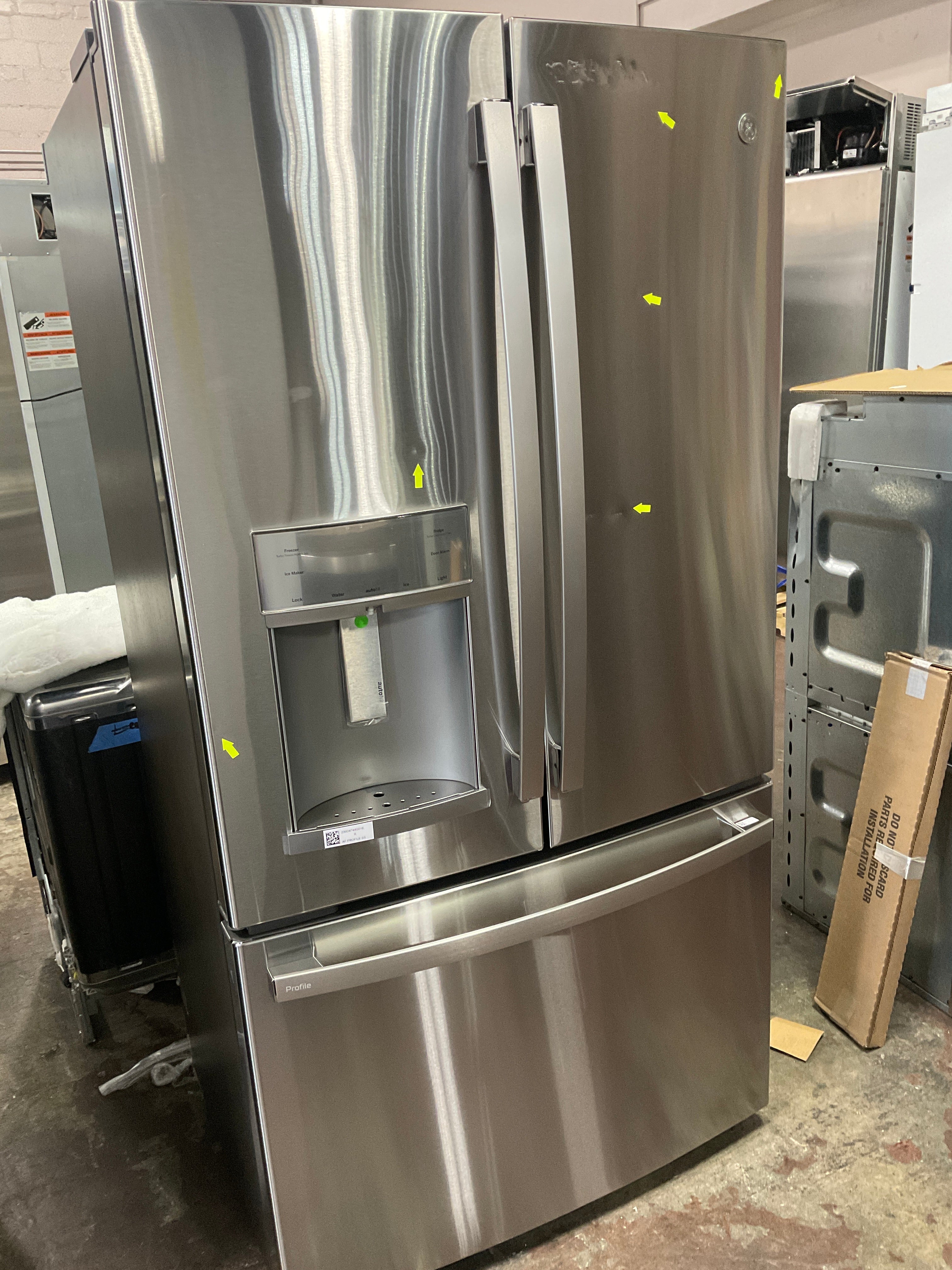 GE Profile™ ENERGY STAR® 22.1 Cu. Ft. Counter-Depth Fingerprint Resistant French-Door Refrigerator with Hands-Free AutoFill - Image 6