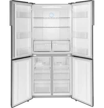 Haier ENERGY STAR® 16.8 Cu. Ft. Quad Door Refrigerator - Image 3
