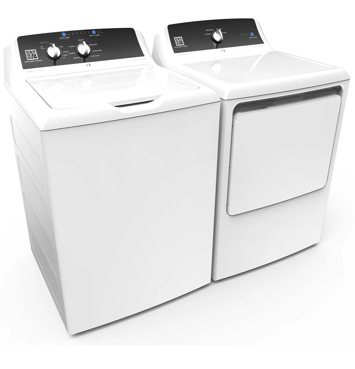 GE® 7.4 cu. ft. Capacity aluminized alloy drum Commercial Electric Dryer with Sensor Dry, Built-In App Payment System SITE WIFI REQUIRED - Image 3