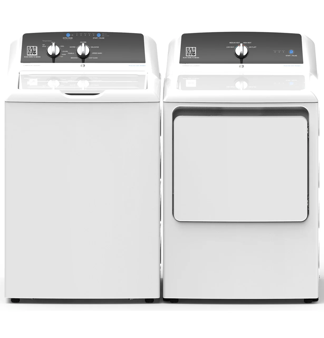 GE® 7.4 cu. ft. Capacity aluminized alloy drum Commercial Electric Dryer with Sensor Dry, Built-In App Payment System SITE WIFI REQUIRED - Image 4