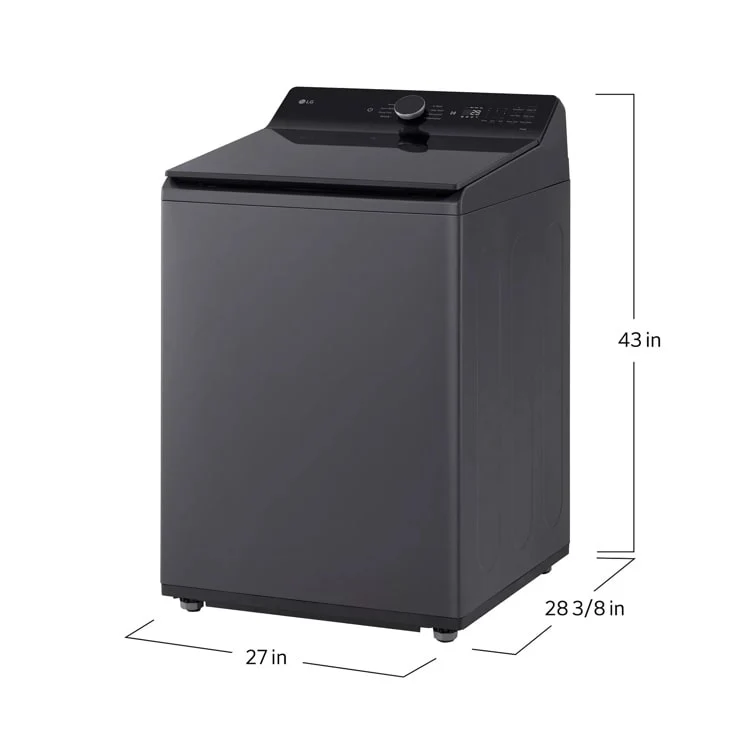 5.5 cu. ft. Mega Capacity Smart Top Load Washer with EasyUnload™ & AI Sensing - Image 8