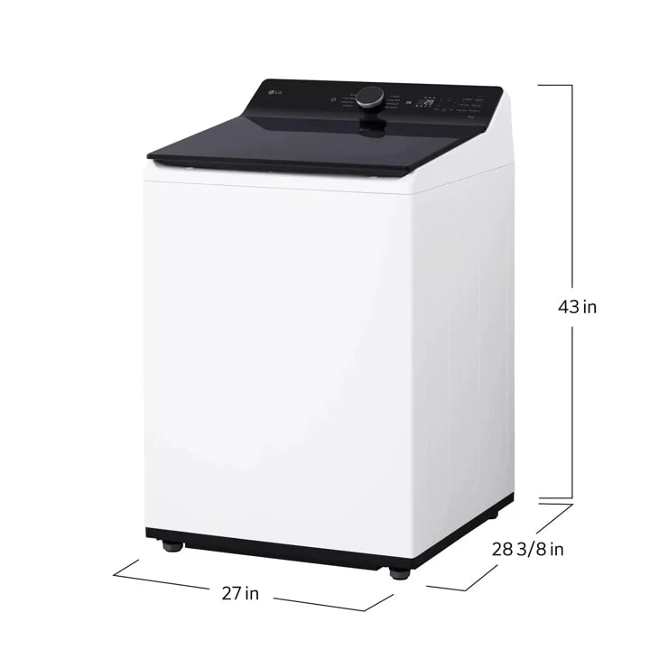 5.5 cu. ft. Mega Capacity Smart Top Load Washer with EasyUnload™ & AI Sensing - Image 4