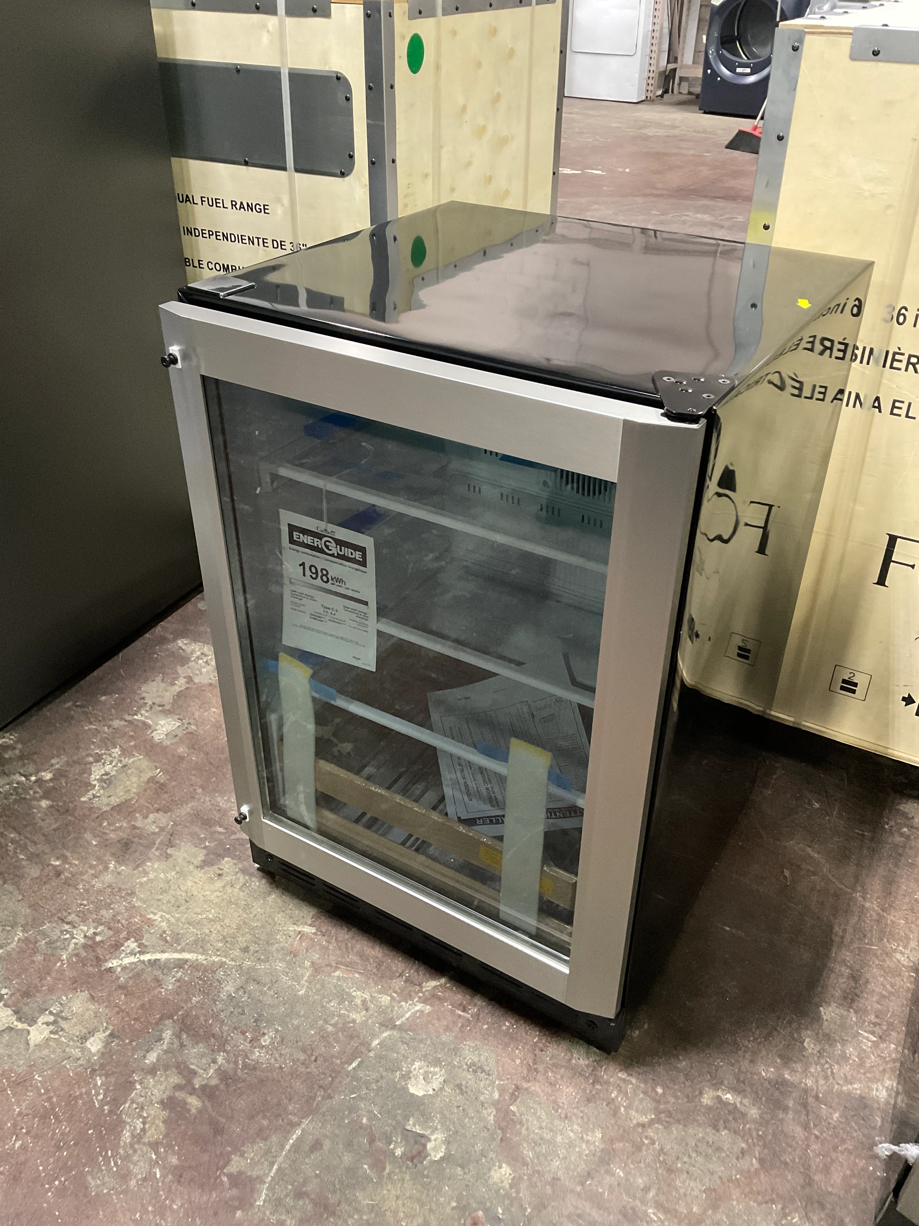 Monogram 24" Stainless Steel Beverage Center - Image 12