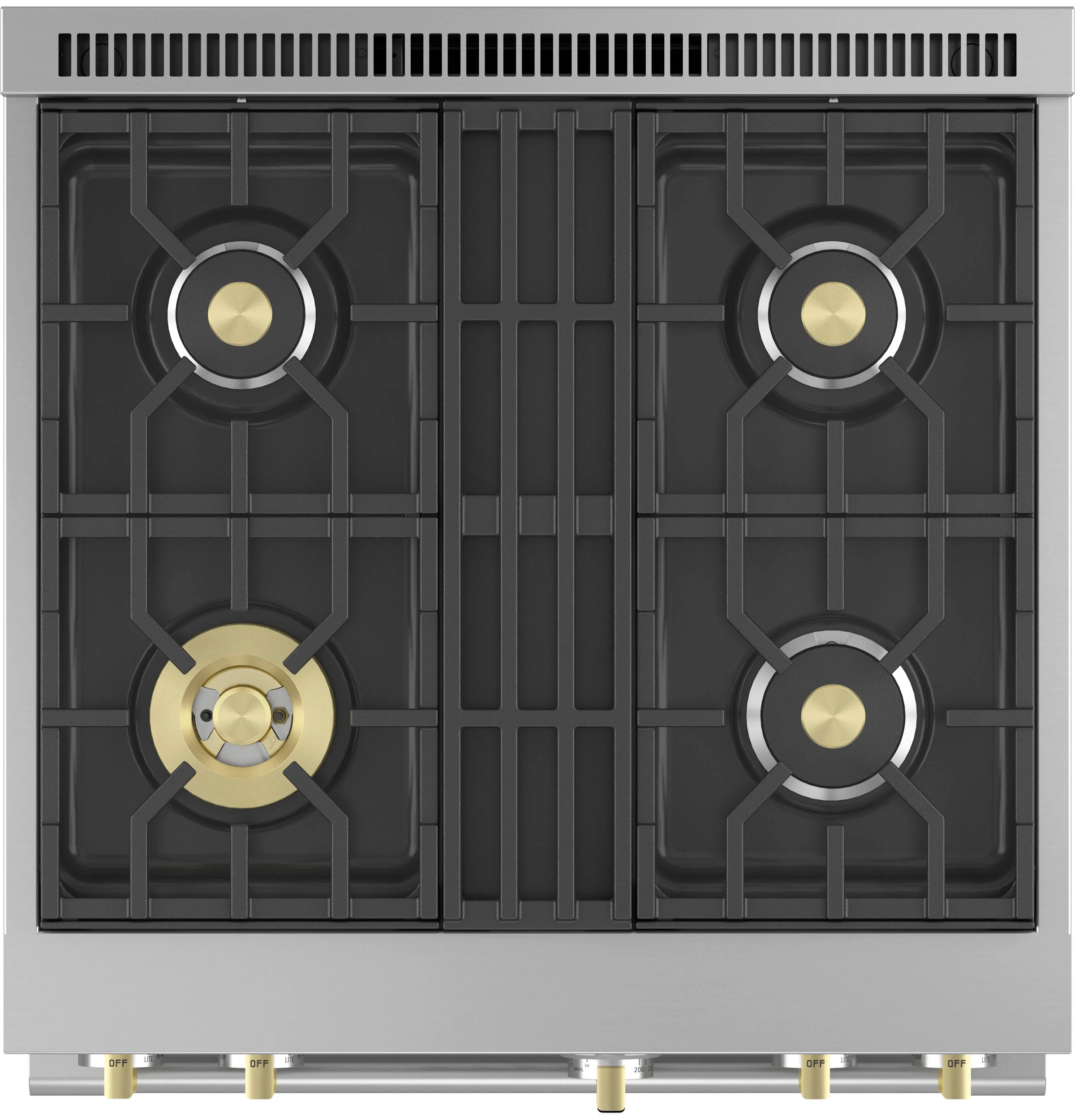 Monogram 30" Dual-Fuel Professional Range with 4 Burners - Image 3