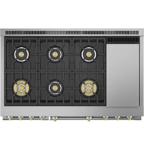 Monogram 48" All Gas Professional Range with 6 Burners and Griddle - Image 3