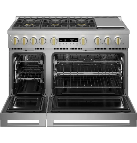 Monogram 48" All Gas Professional Range with 6 Burners and Griddle - Image 7