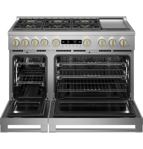 Monogram 48" All Gas Professional Range with 6 Burners and Griddle - Image 8