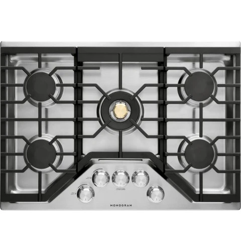 Monogram 30" Deep-Recessed Gas Cooktop (Natural Gas) - Image 3