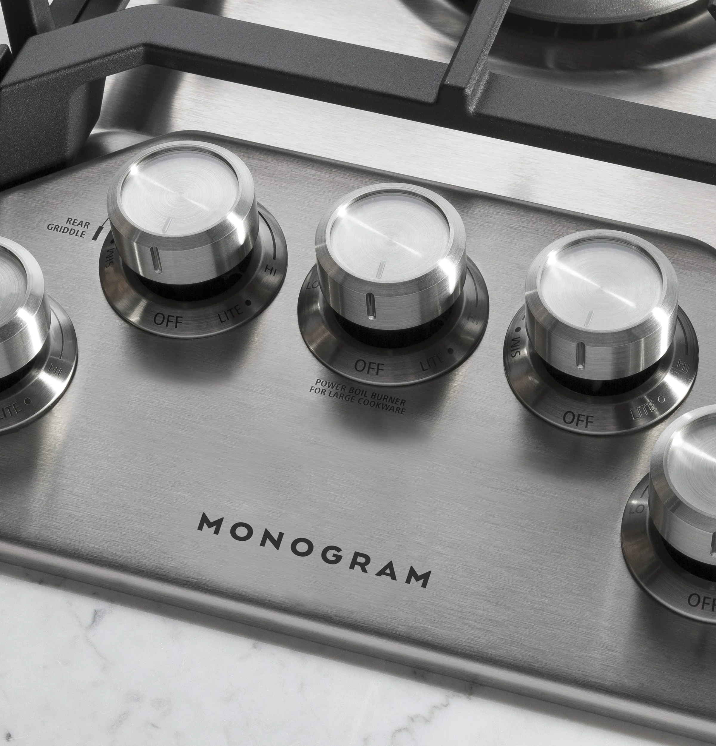 Monogram 36" Deep-Recessed Gas Cooktop (Natural Gas) - Image 3