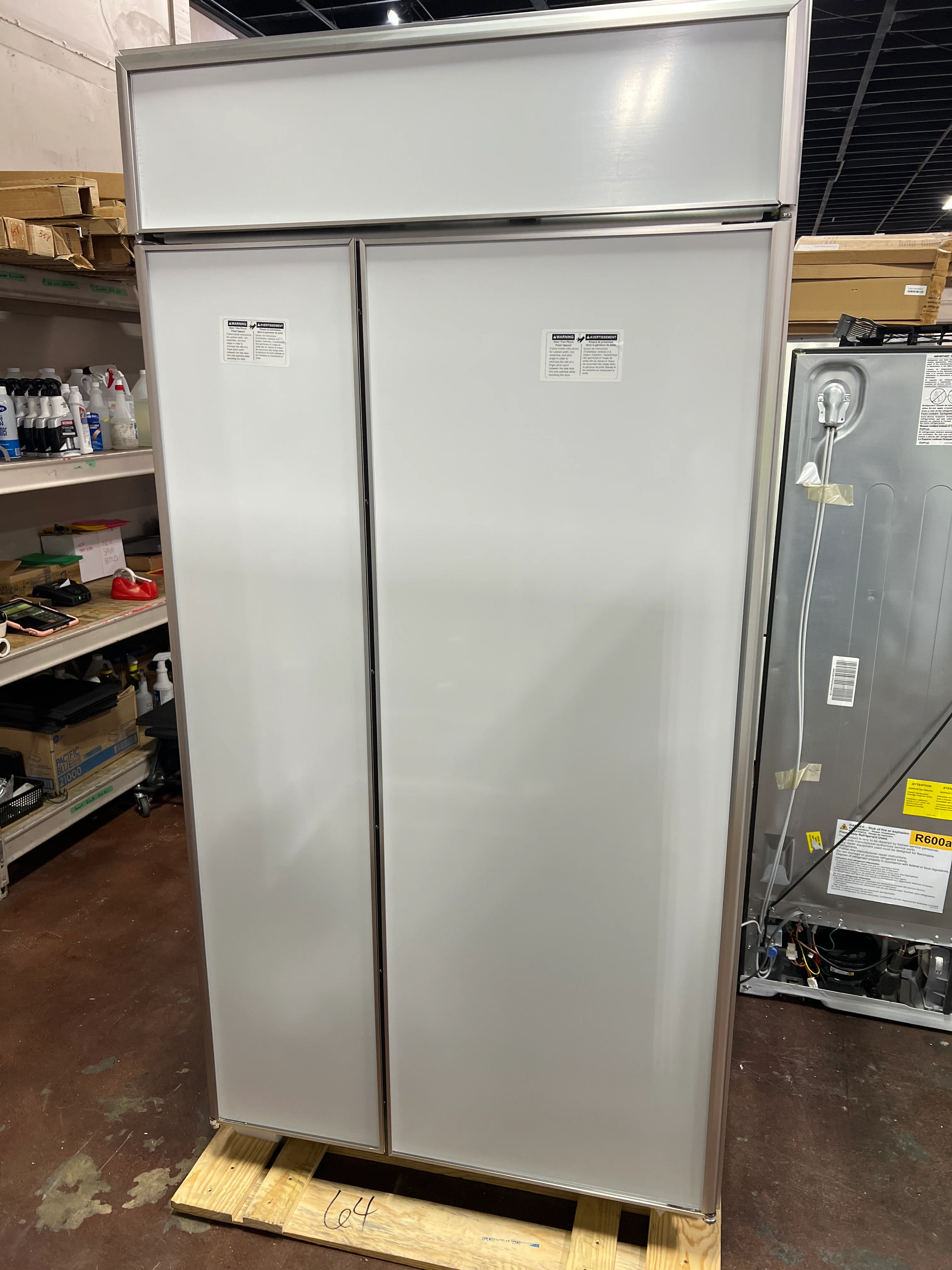 GE Monogram 42" Built-In Side-by-Side Refrigerator - Image 4