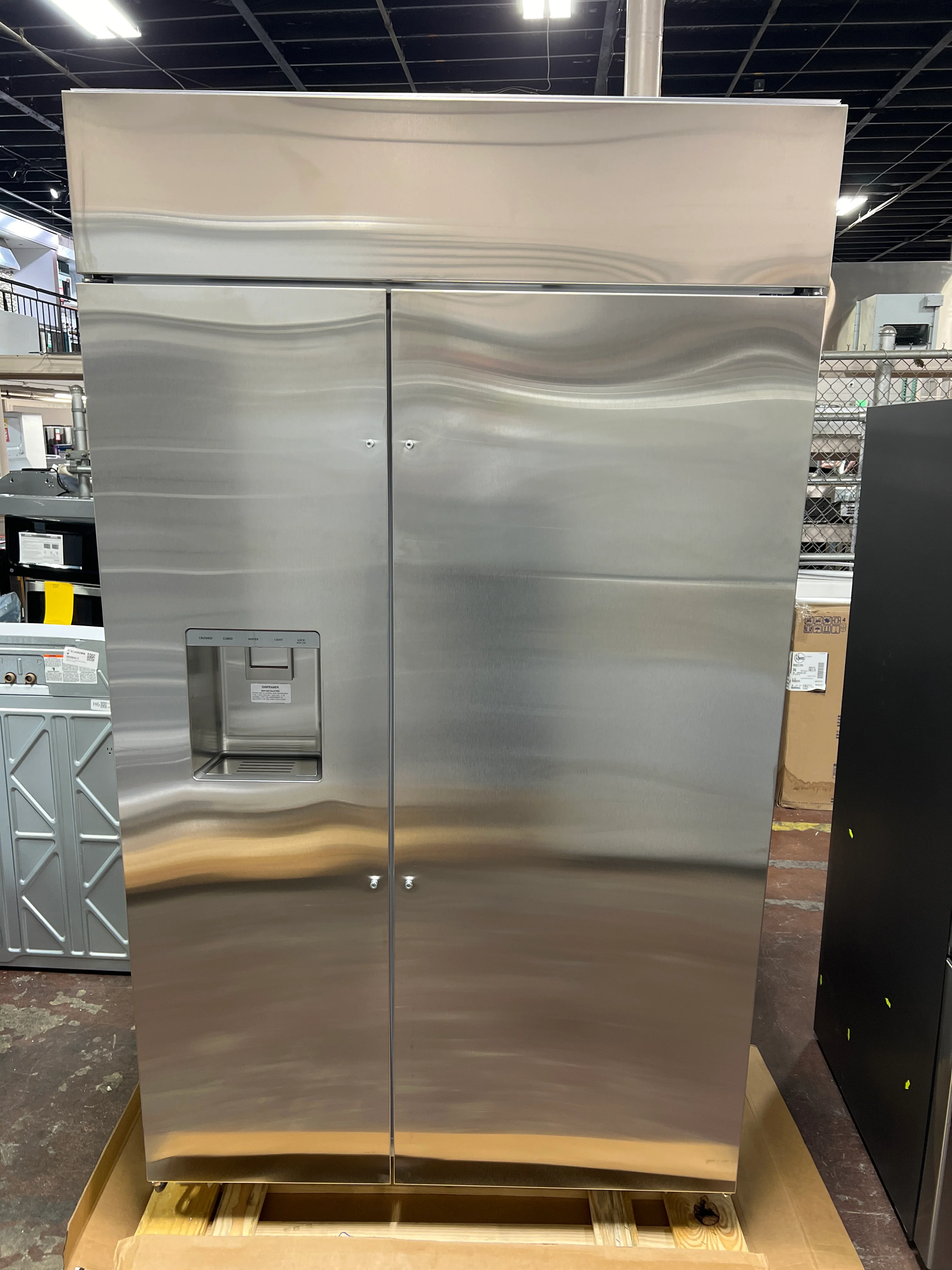 Monogram 48" Built-In Side-by-Side Refrigerator with Dispenser - Image 11