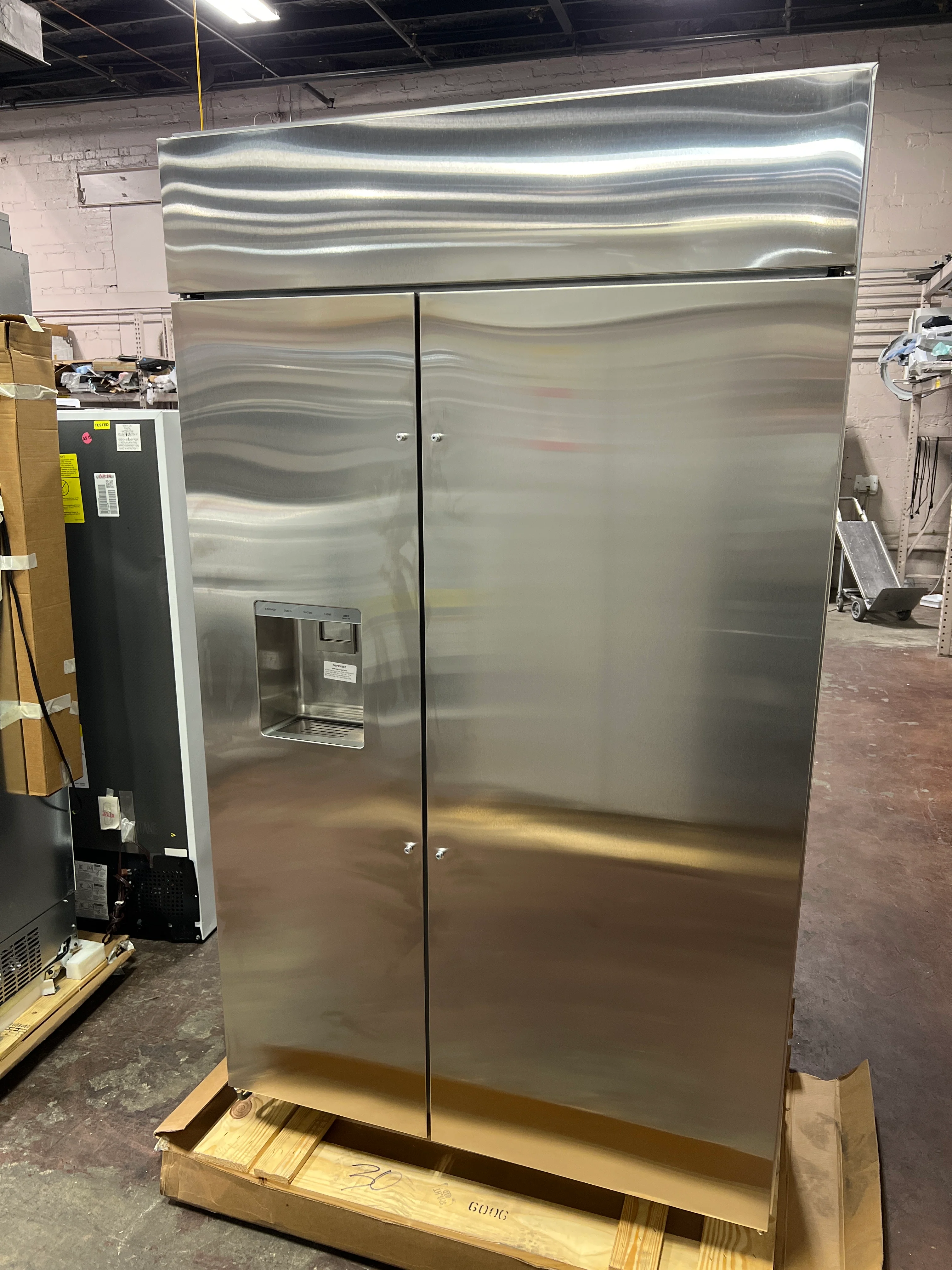Monogram 48" Built-In Side-by-Side Refrigerator with Dispenser - Image 12