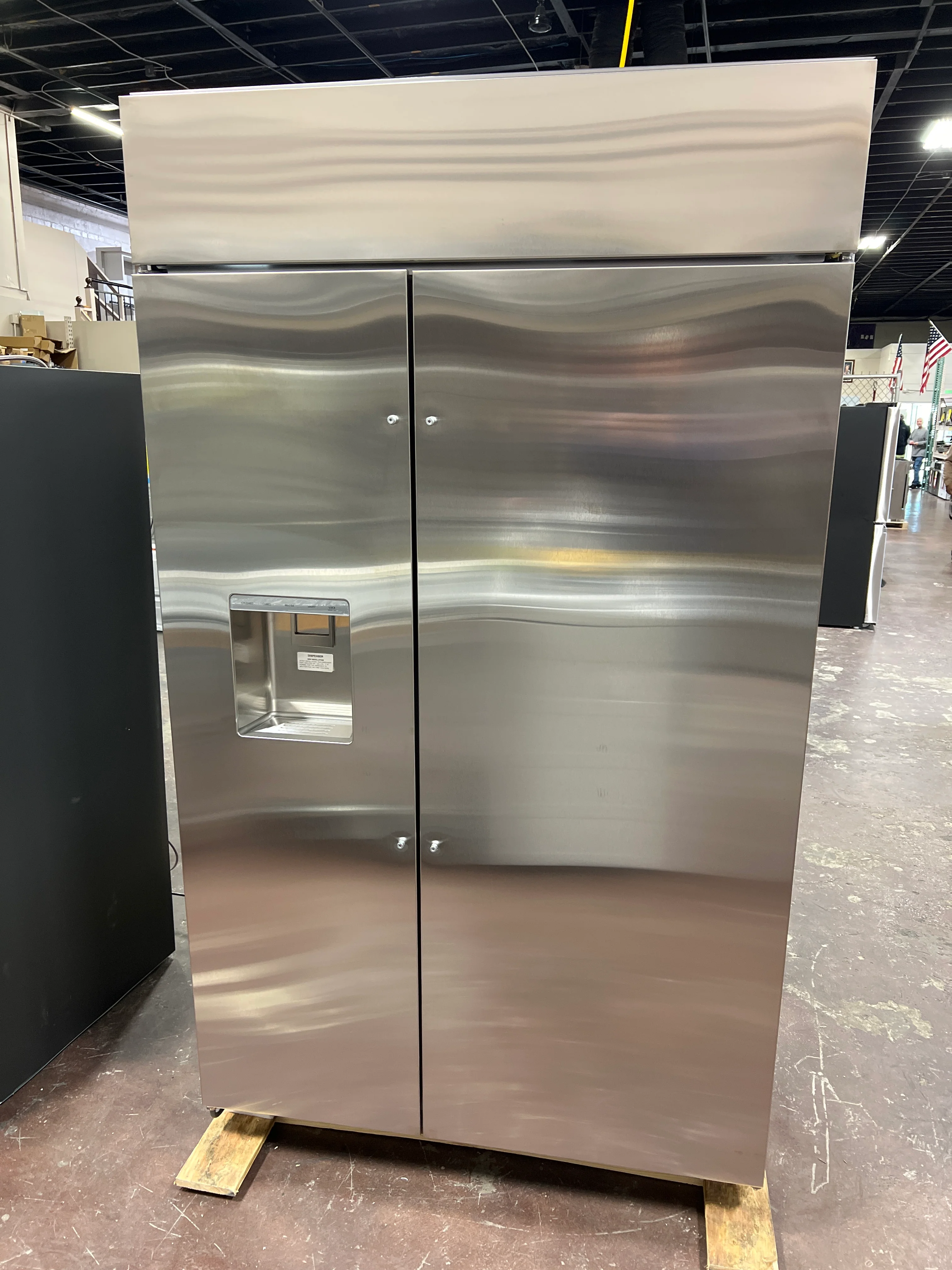 Monogram 48" Built-In Side-by-Side Refrigerator with Dispenser - Image 13