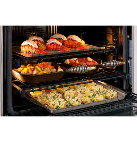 Monogram 30" Statement French-Door Double Wall Oven - Image 9