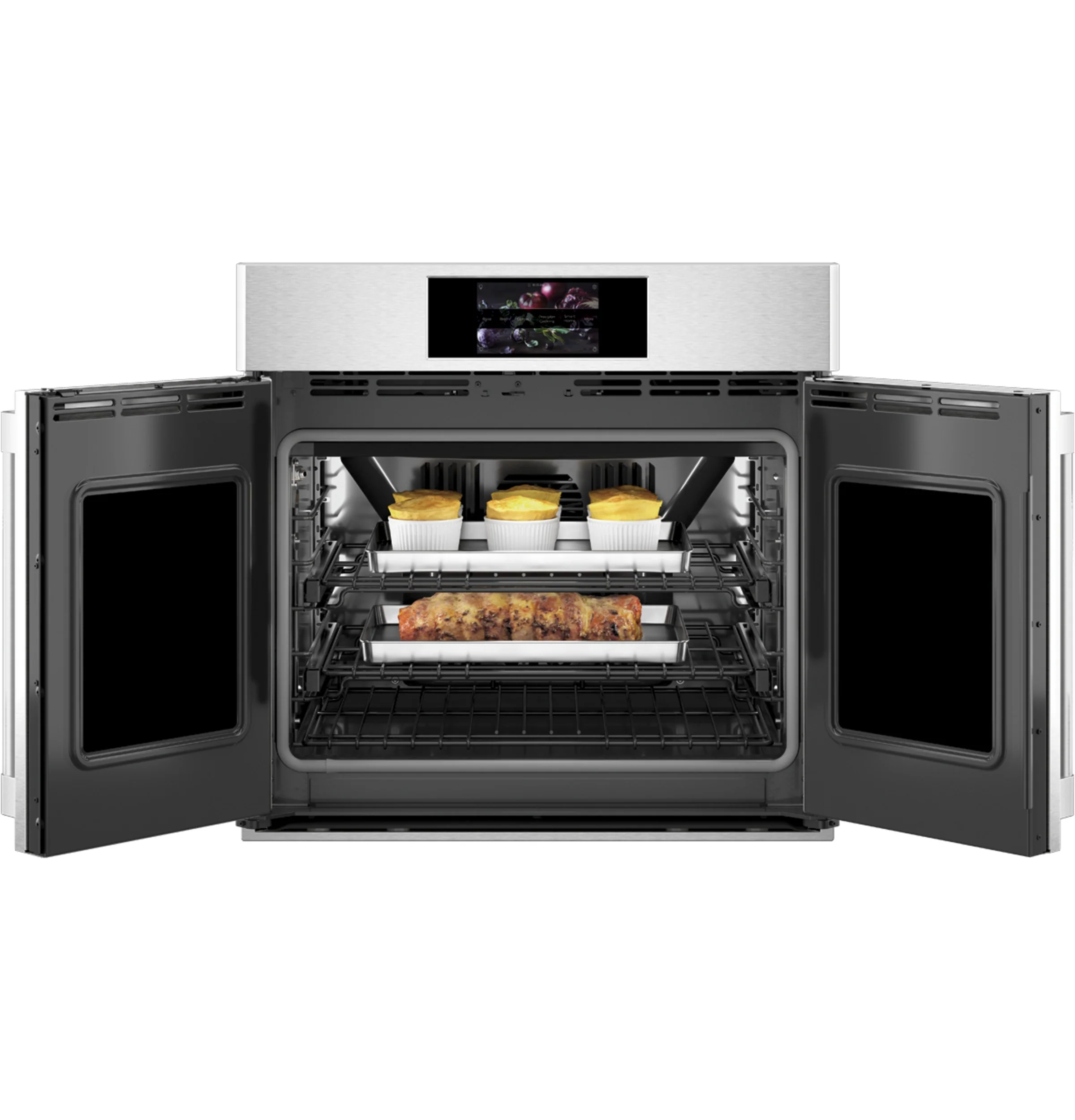 Monogram 30" Smart French-Door Electric Convection Single Wall Oven Statement Collection - Image 2