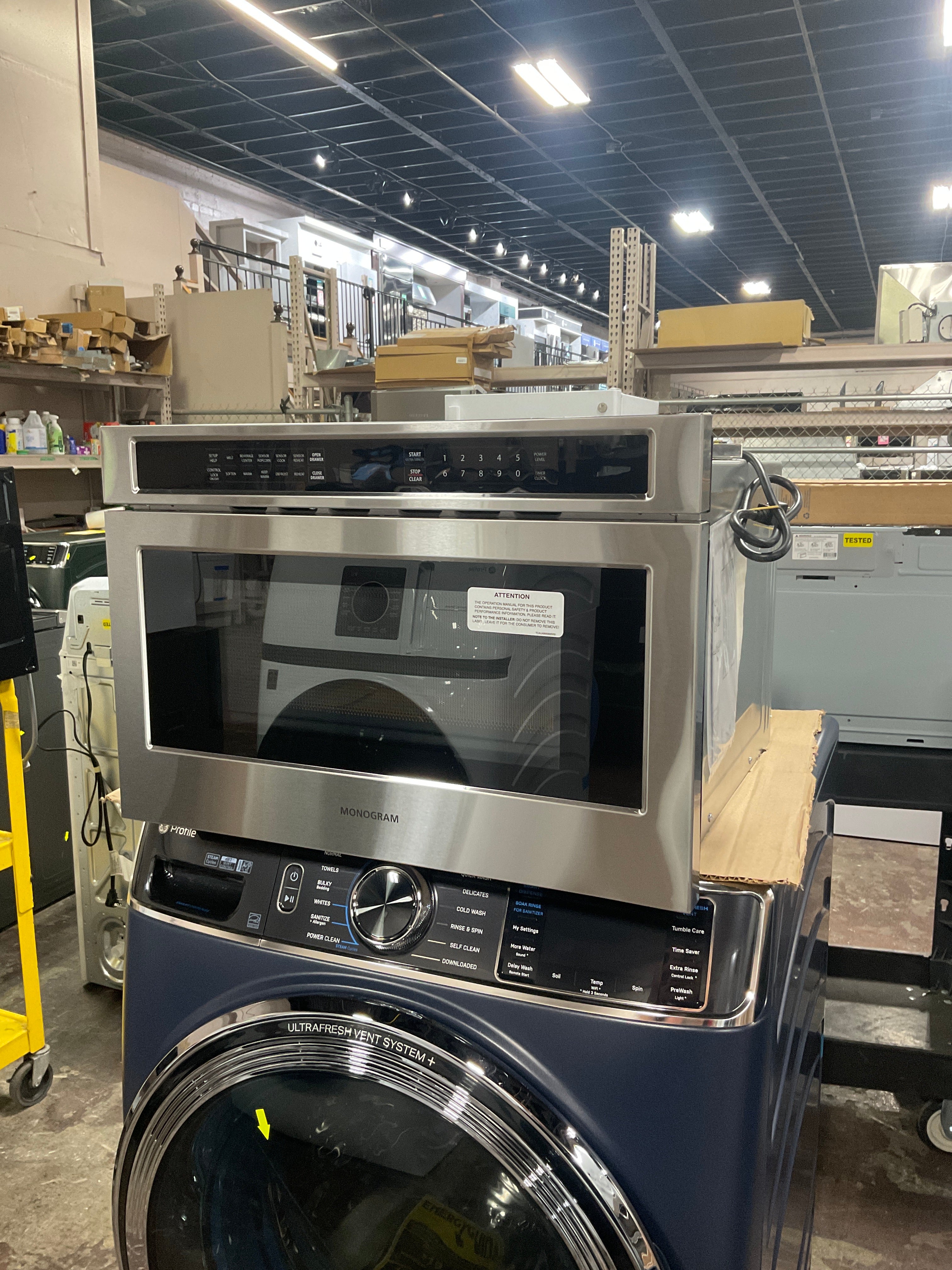 Monogram 1.2 Cu. Ft. Drawer Microwave - Image 11